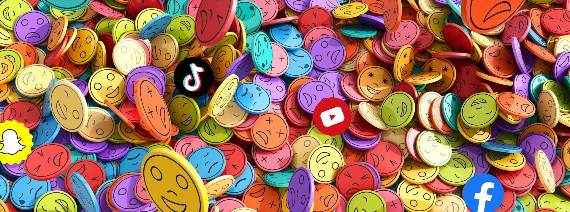 Emoticons multicolors
