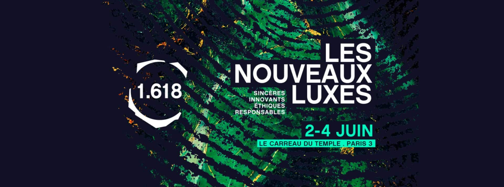 Flyer salon "les nouveaux luxes"