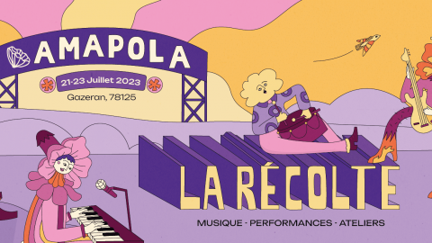 Affiche festival Amapola