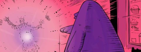 Grimace et grimaceshake Grimace par l'illustrateur Joe Canlas