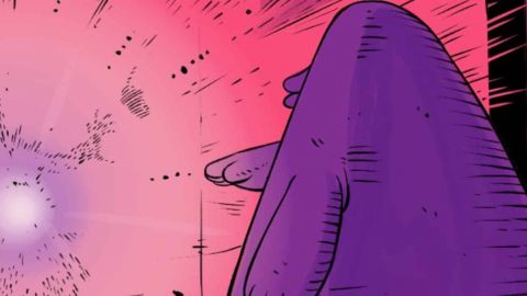 Grimace et grimaceshake Grimace par l'illustrateur Joe Canlas