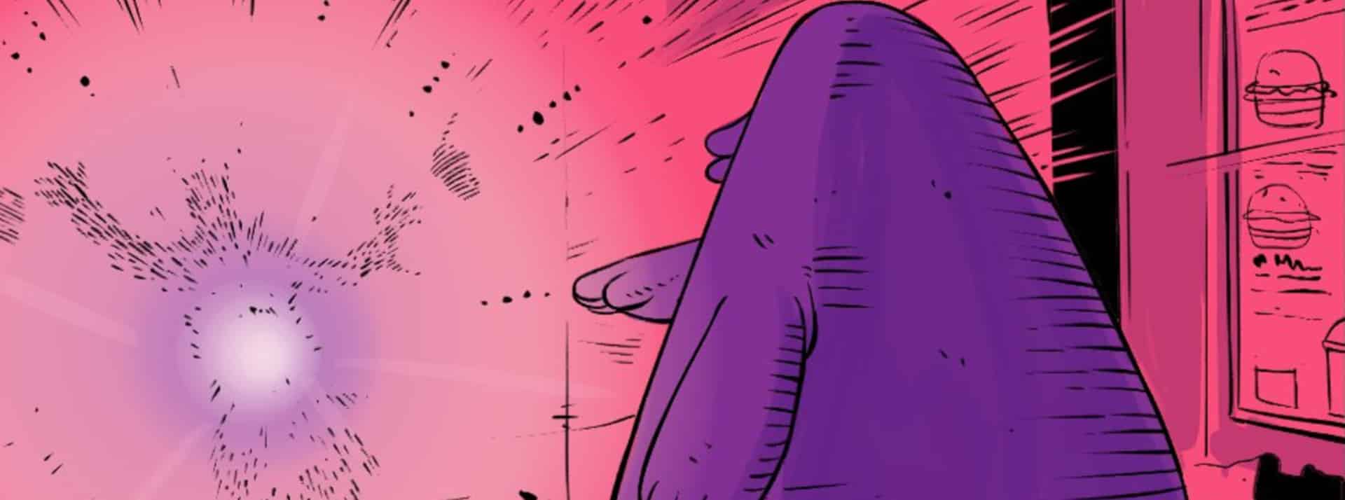 Grimace par l'illustrateur Joe Canlas