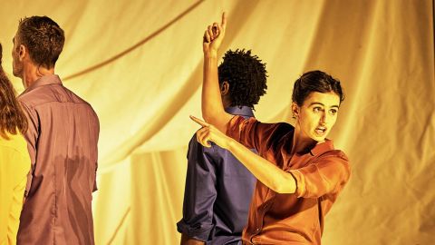 Scène de la pièce « Dans la mesure de l’impossible »