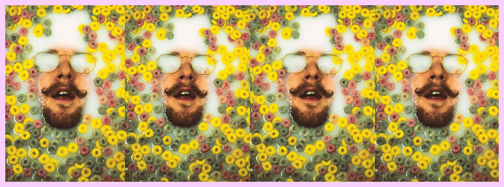 Les hipsters sont-ils devenus conservateurs ? - L'ADN Un visage qui s'enfonce dans des céréales flottant dans du lait