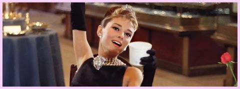 Diamants à gogo Audrey Hepburn dans Breakfast at Tiffany's