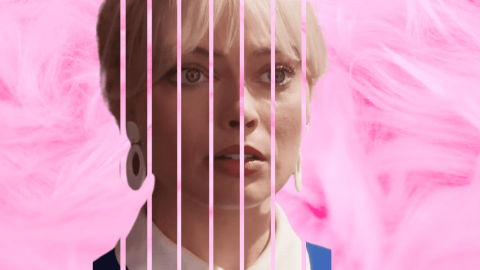 Margot Robbie dans Barbie, en tranches