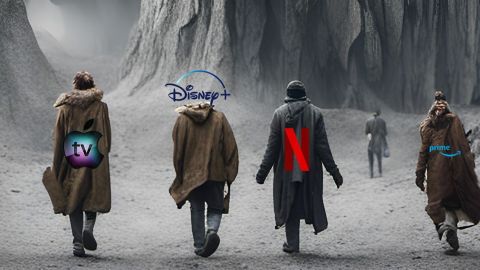 les plateformes marchent vers une falaise