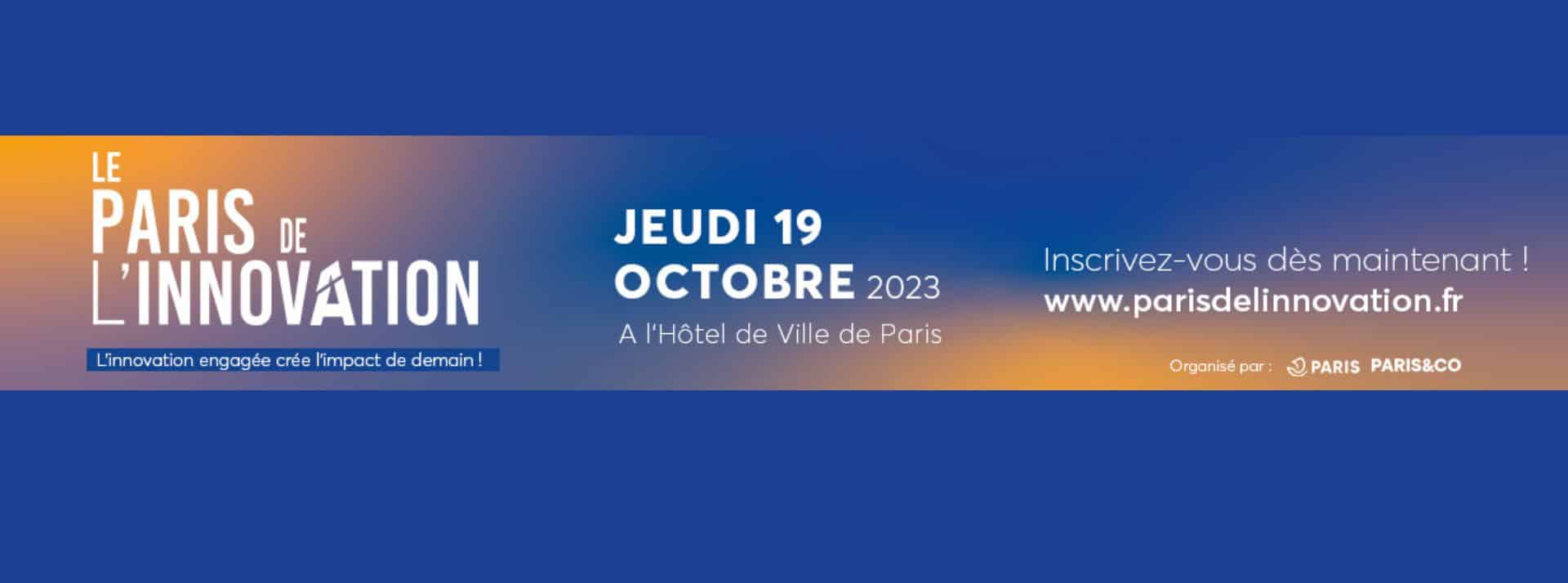 Le Paris de l'Innovation vous attend le 19 Octobre 2023 - L'ADN Logo Le Paris de l'Innovation