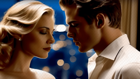 un couple qui s'embrasse