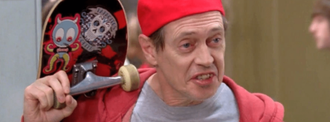 fellow kids Steve Buccemi déguisé en lycéen