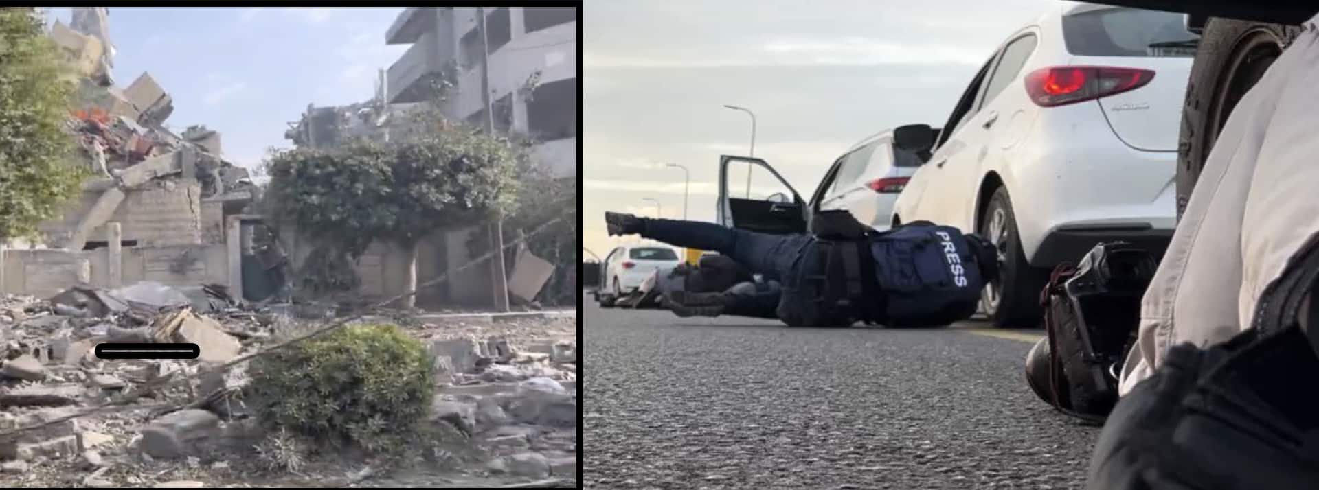 Israël-Palestine : dans le marasme de la désinformation, quels journalistes suivre sur les réseaux sociaux ? - L'ADN Images de guerre