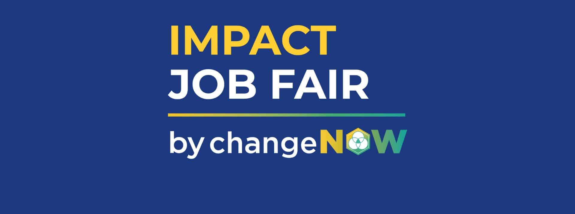 Trouver un job qui a du sens à l’Impact Job Fair! - L'ADN Logo Impact Job Fair