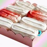 Macaron en forme de tampon hygiénique