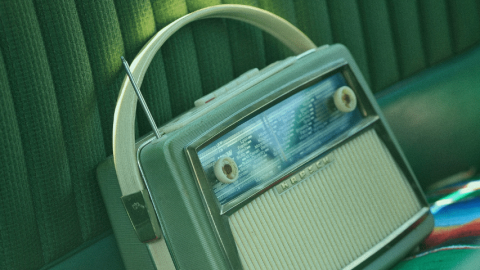 Une radio verte
