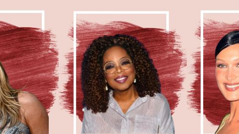 Jennifer Aniston, Oprah Winfrey,Bella Hadid