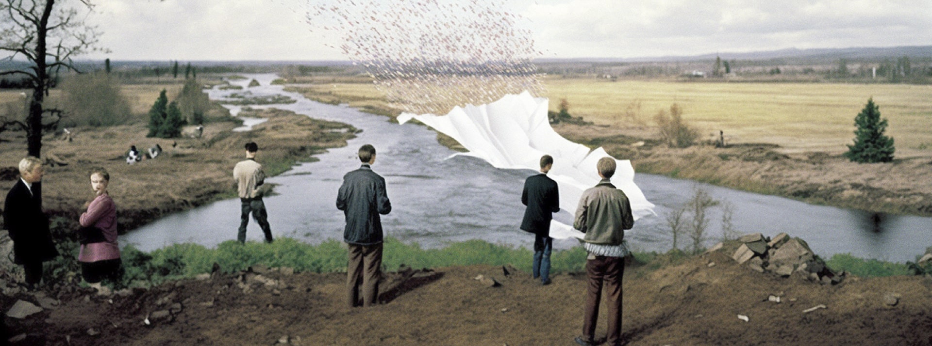 Oeuvre générée par IA d'après Jeff Wall