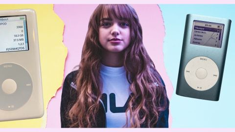 Des iPods et une jeune fille