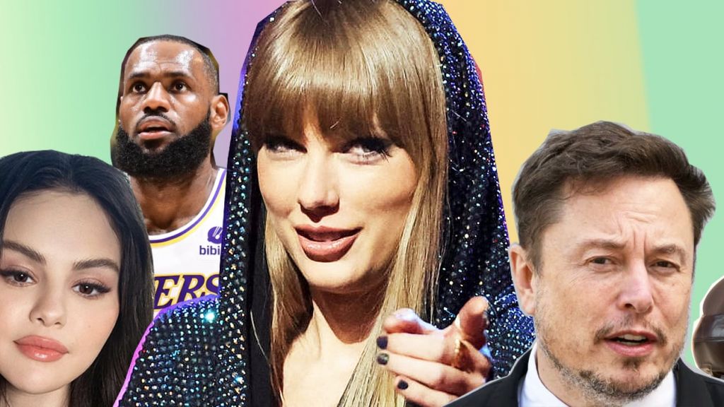 Qui sont les personnalités les plus influentes aux US ?  Selena Gomes, Lebron James, Taylor Swift, Elon Musk et Rihanna