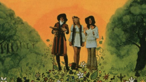 Des troubadours dans la fôret