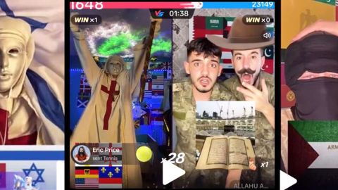 Capture d'écran de vidéos TikTok