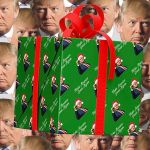 Papier Cadeau à l'effigie de Donald Trump