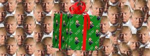 Papier Cadeau à l'effigie de Donald Trump