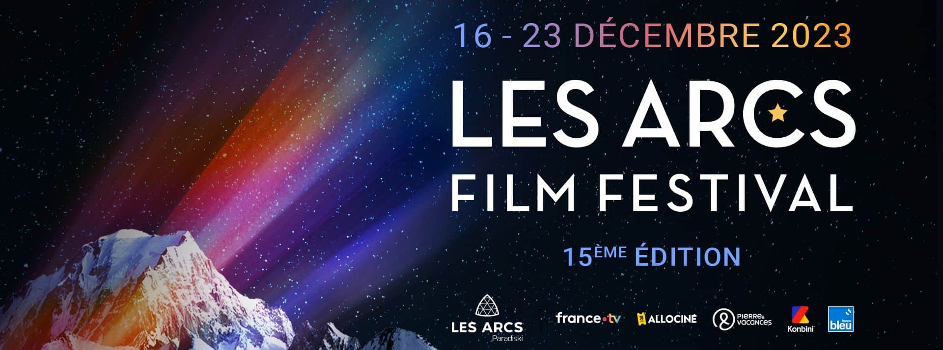 Affiche 2023 Les Arcs Film festival