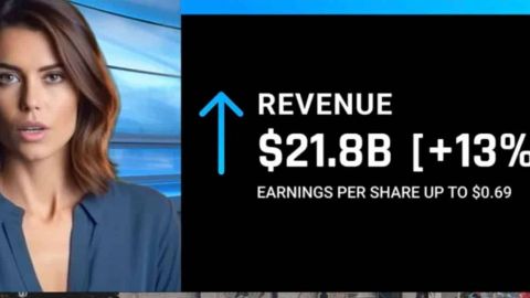 Avatar d'une présentatrice de télévision