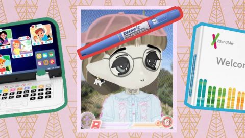 Un ordinateur pour enfant et un NFT