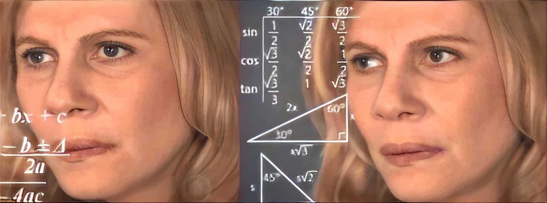 Comment calculer son p(doom) - L'ADN Meme "confused lady"