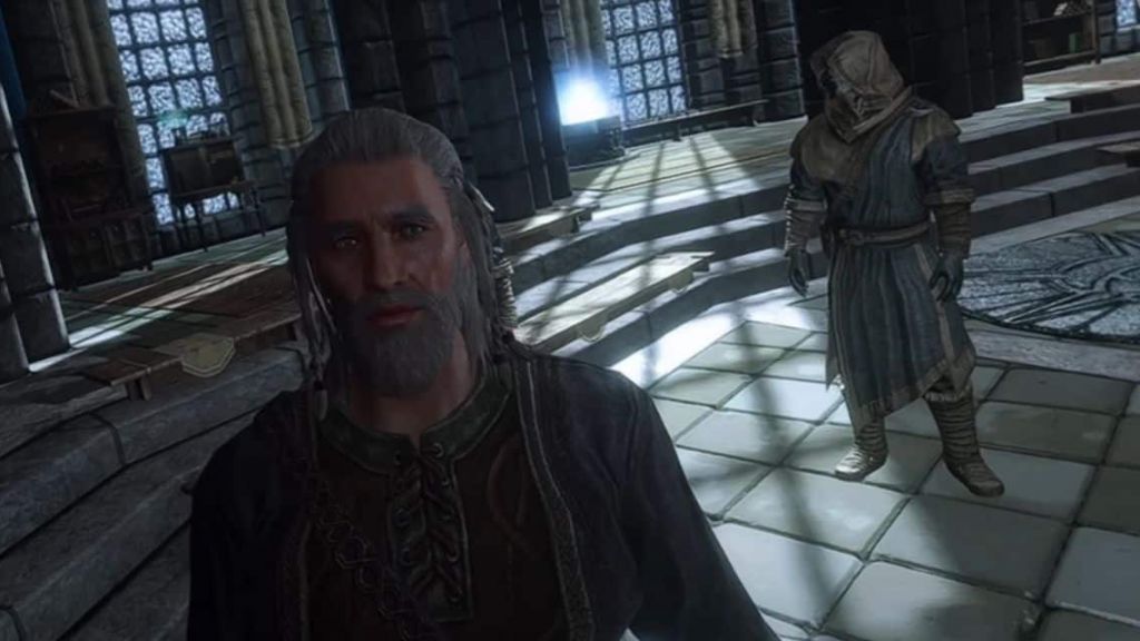 jvia Un mage dans le jeu Skirym