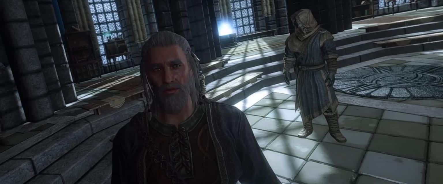 Un mage dans le jeu Skirym