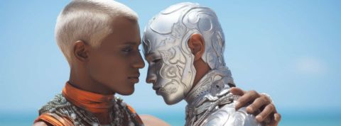 Ne demandez pas ce que l'IA peut faire pour vous. Demandez ce que vous pouvez faire pour l'IA au service de l'humanité. man-and-ia