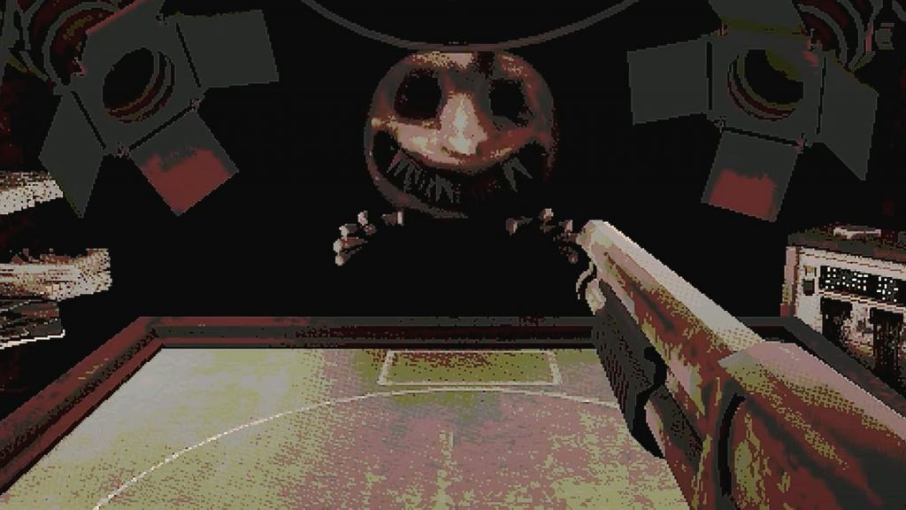 roulette Un personnage inquiétant de jeu vidéo