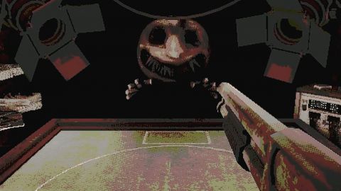 Un personnage inquiétant de jeu vidéo