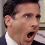 le personnage de Micheal Scott dans la série The Office