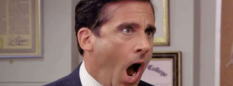 simp le personnage de Micheal Scott dans la série The Office