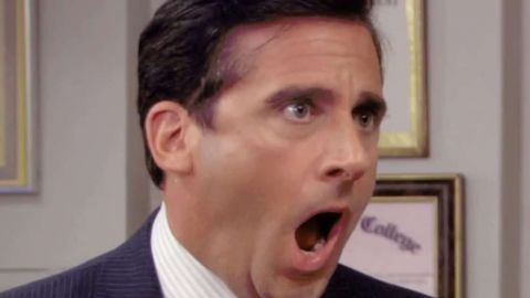 le personnage de Micheal Scott dans la série The Office