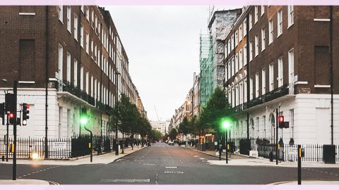 Une grande ville américaine désertée