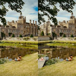 Un manoir dans la campagne anglaise