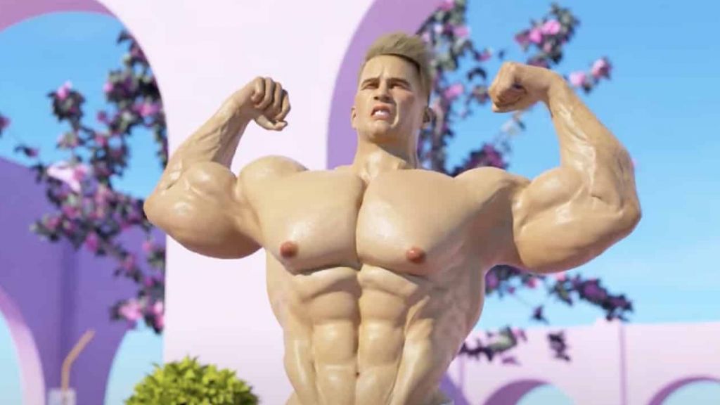 Ken is getting bigger, animation