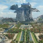 Ville du futur dans "Les Gardiens de la Galaxie"