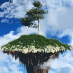 Des arbres flottants