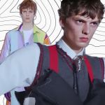 4 captures de défilés de Leon Dame, le top berlinois