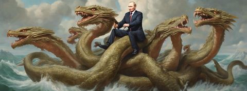 12-03-hydre-Poutine Poutine qui chevauche une hydre