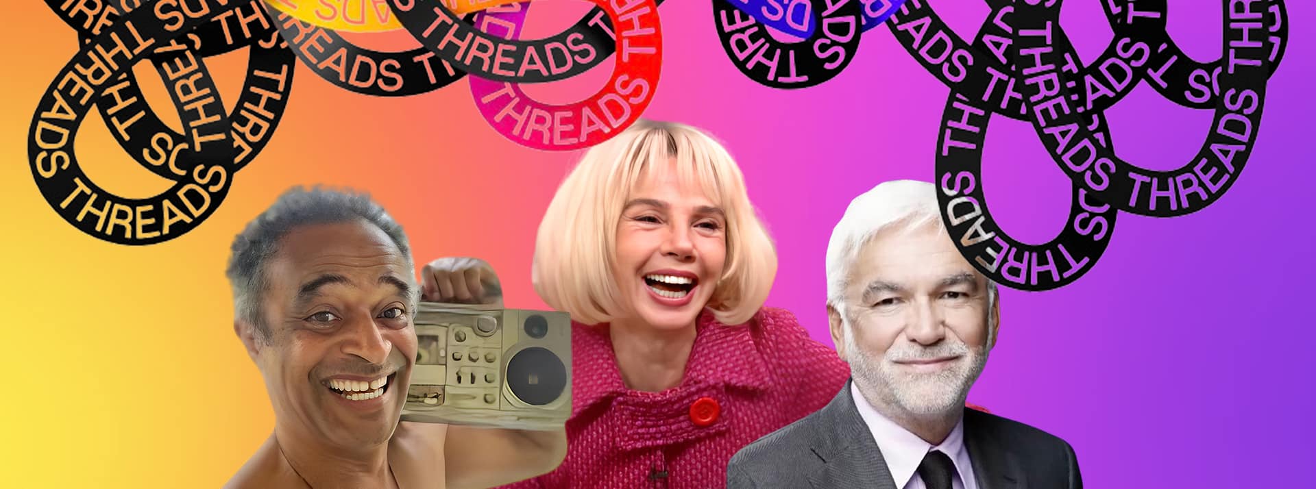 Comment Threads s’est taillé une réputation de réseau social de ”boomers” - L'ADN Thread et Yannick Noah, Victoria Abril et Pascal Praud