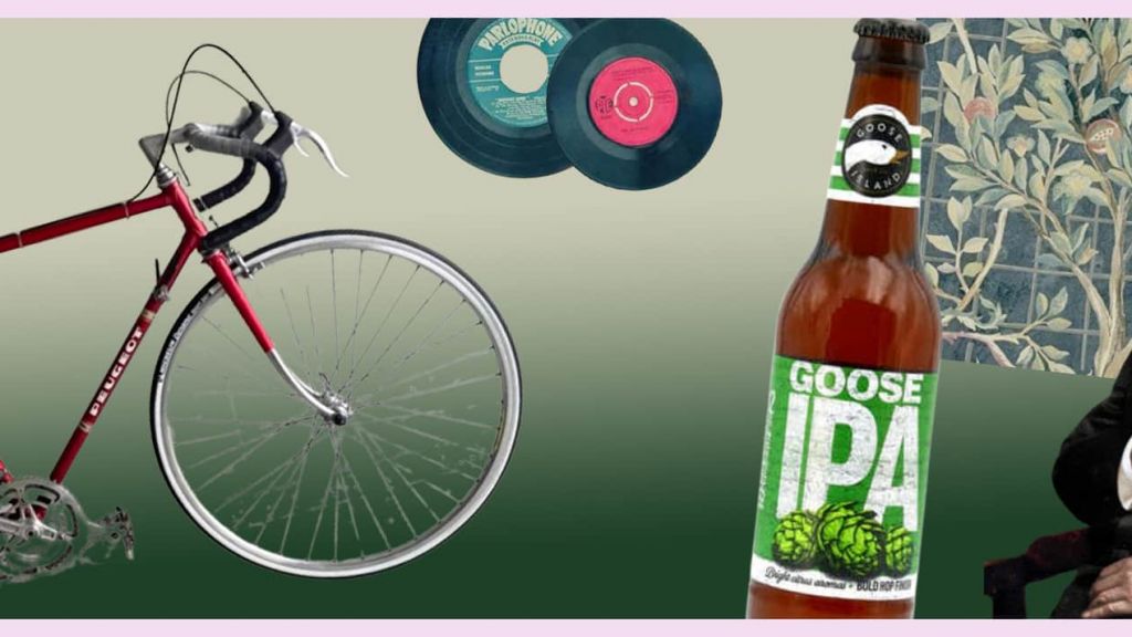 Une vélo Peugeot, une IPA et Karl Marx