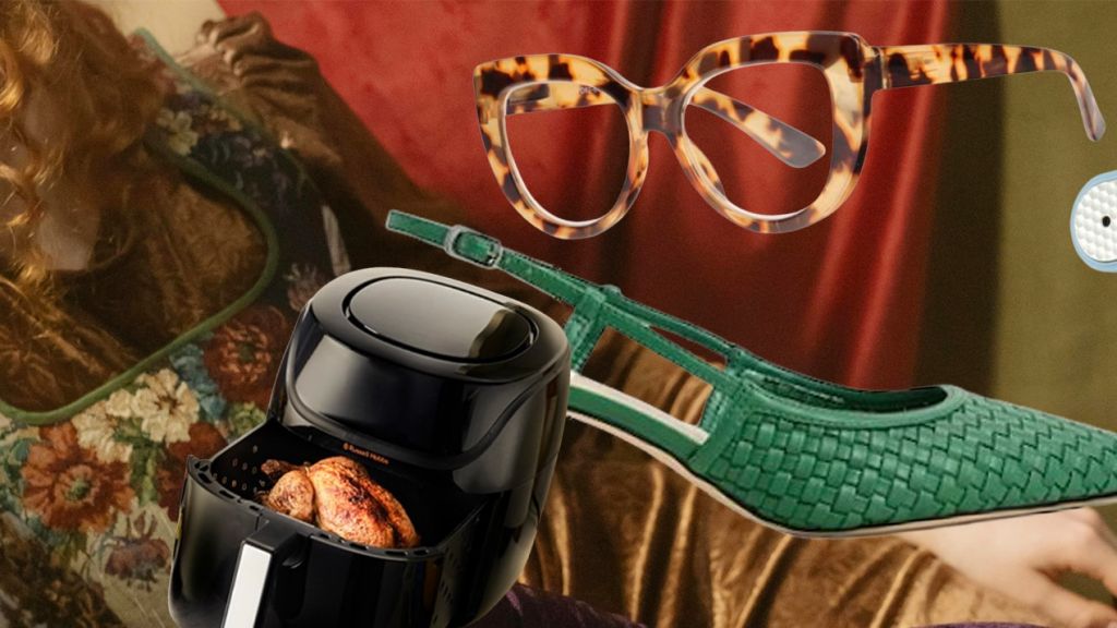 Une femme avec un corset tapisserie et des accessoires 2024