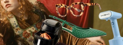 Déco Mob wife, airfryer et défroisseur vapeur : les tendances 2024 de la maison Une femme avec un corset tapisserie et des accessoires 2024