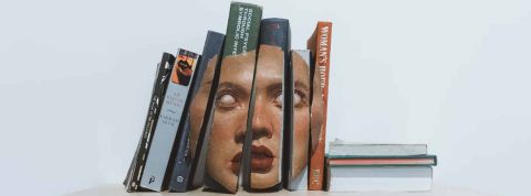 psy virtuel Livres avec un visage